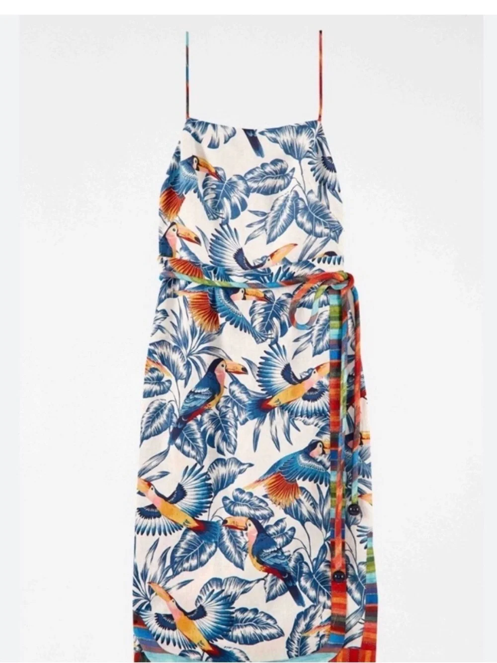 FARM Rio Tropical Toucan Wrap dress - Picture 3 of 13